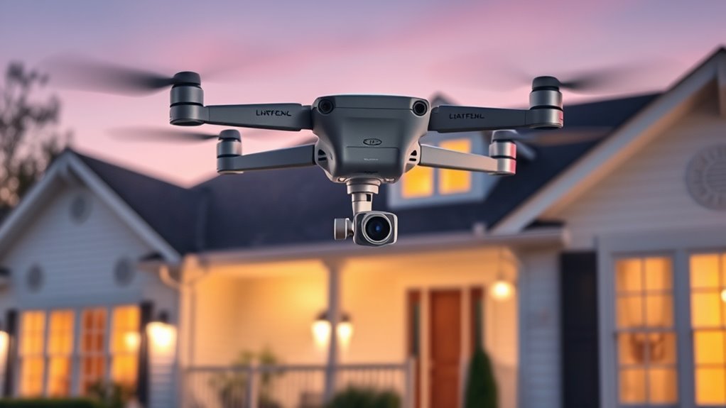 layered security with drones