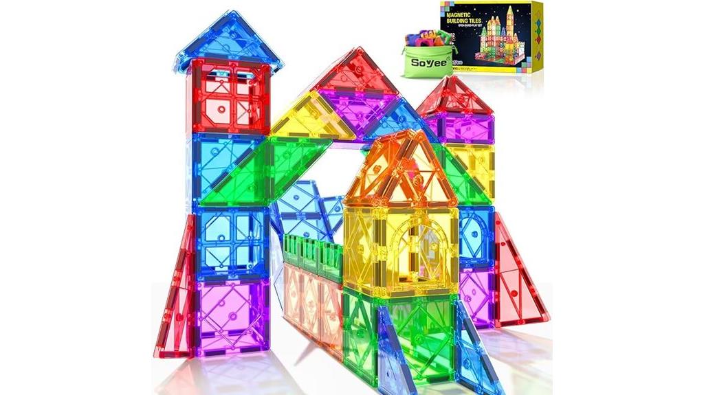 magnetic building blocks set
