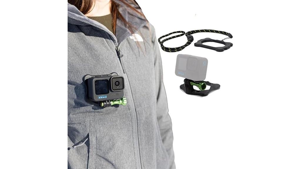 magnetic chest mount for cameras