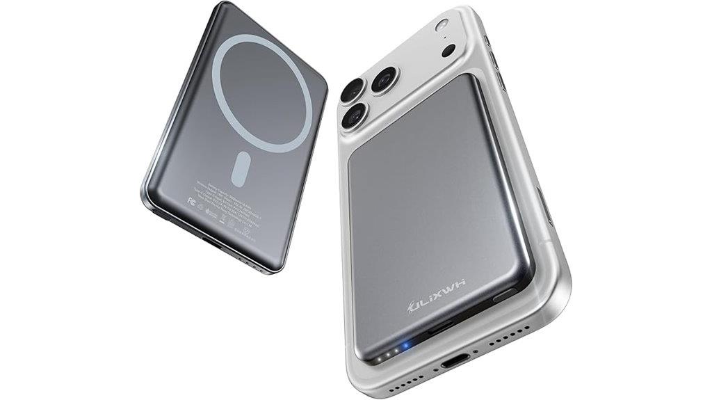 magnetic grey power bank