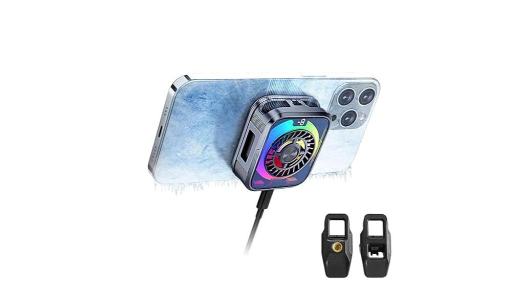 magnetic phone cooler clip