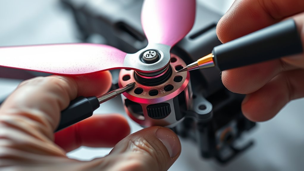 maintain motors through regular checks