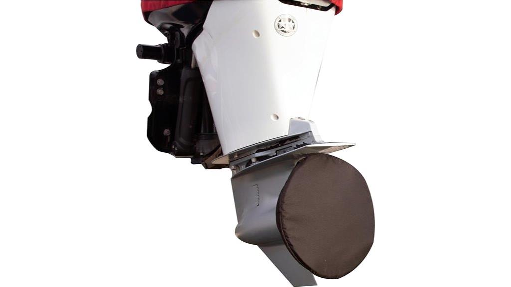 marine propeller cover size