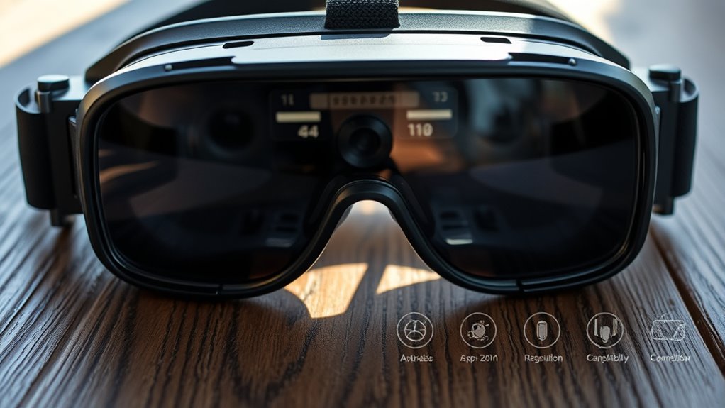 match camera and goggles