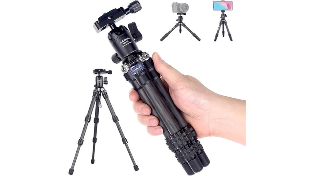 mini carbon fiber tripod