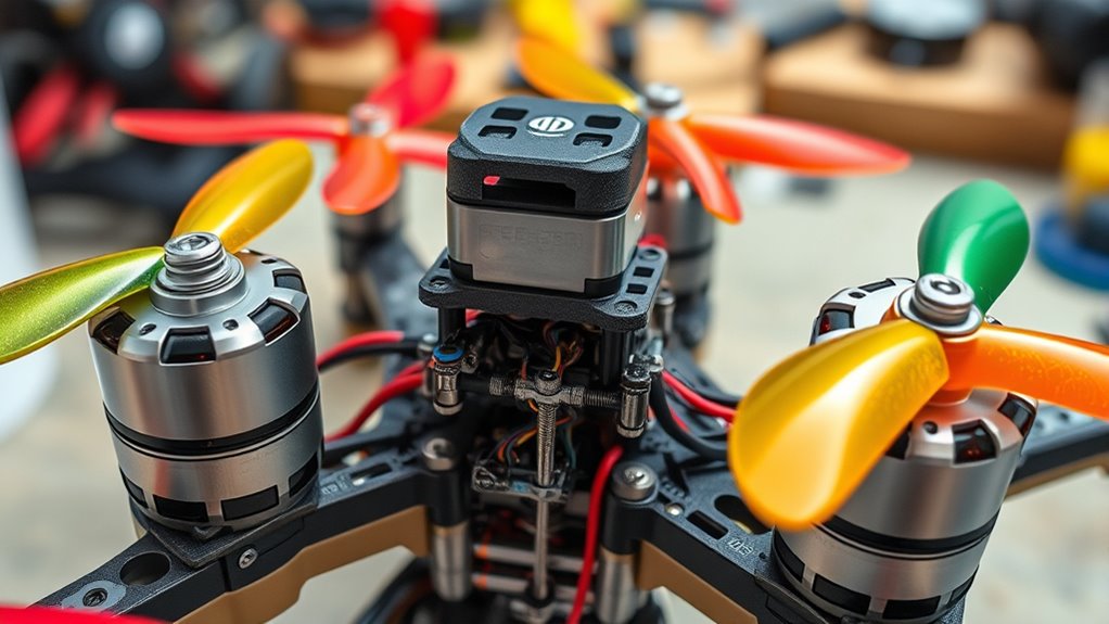 motor size and propeller pitch