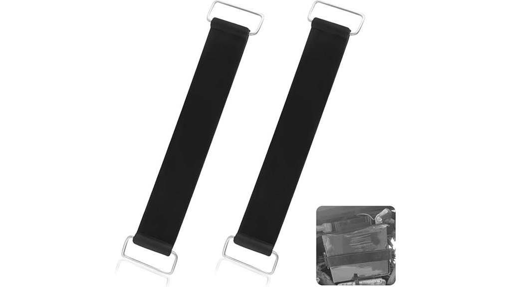 motorcycle battery straps set