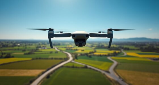 mounting and operating drone camera