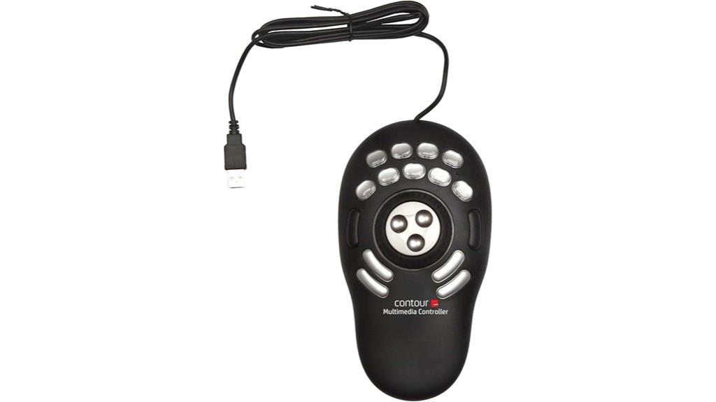 multimedia controller with jog