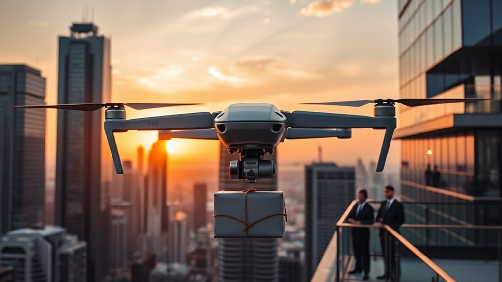 north america leads global drone delivery