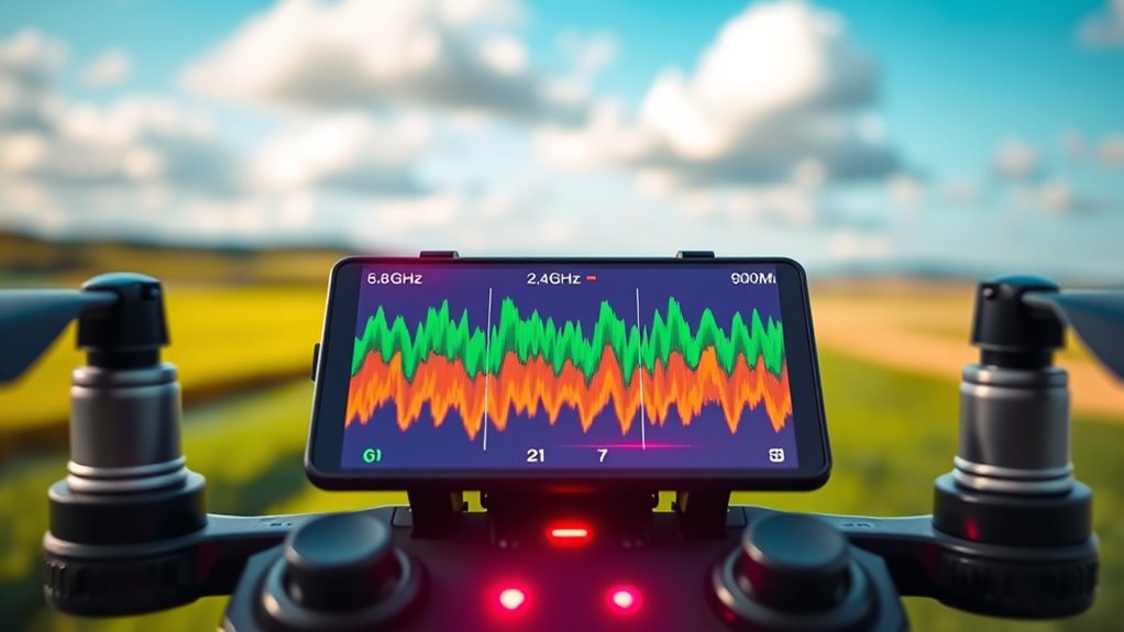 optimized fpv frequency usage