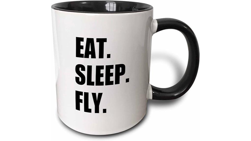 pilot flight crew mug