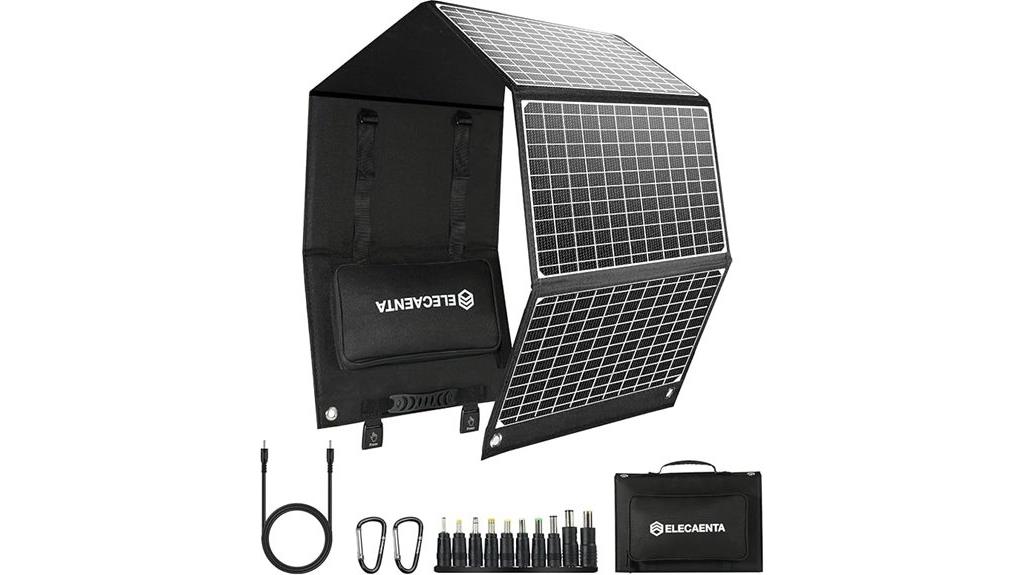 portable 60w solar panel
