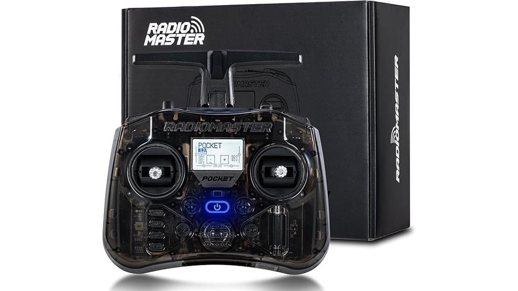 portable elrs remote with led