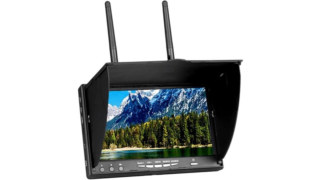 portable fpv monitor with dvr
