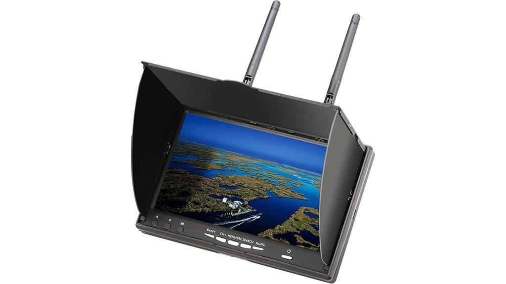 portable fpv monitor with dvr
