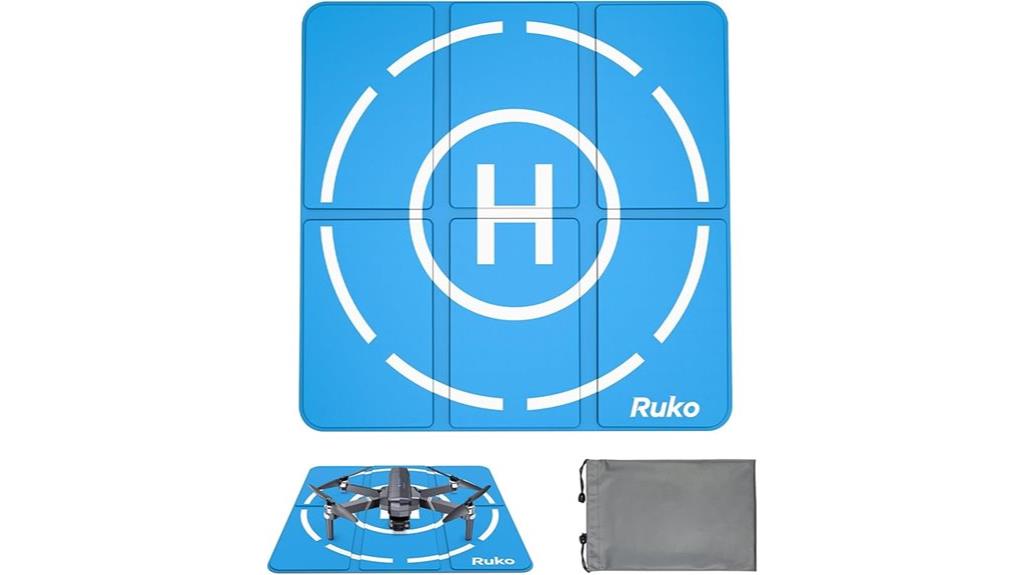 portable waterproof drone landing pad