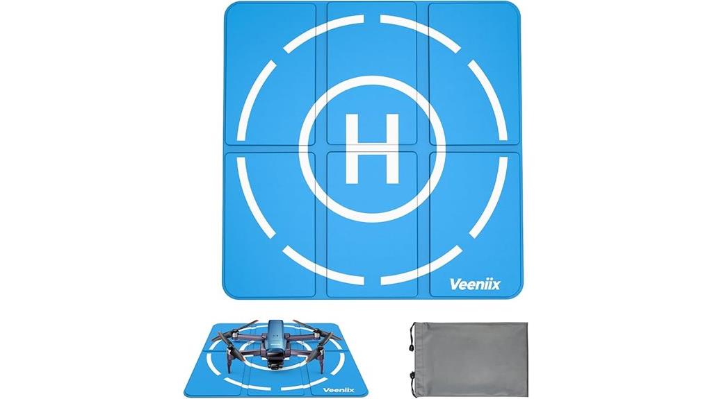 portable waterproof drone landing pad