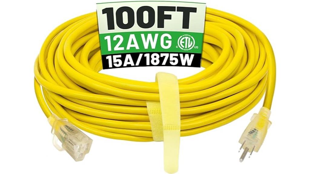 power green 100 ft cord