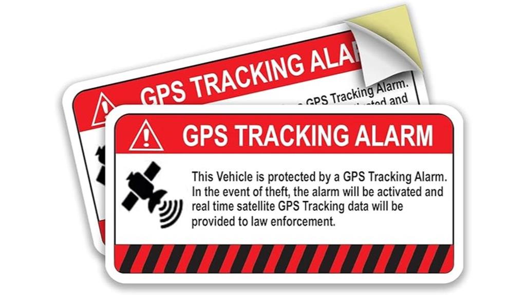 premium vehicle gps stickers