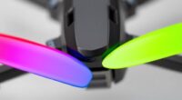 propeller colors indicate orientation