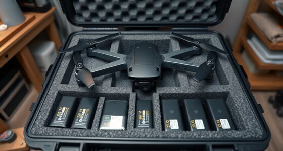 proper drone battery storage