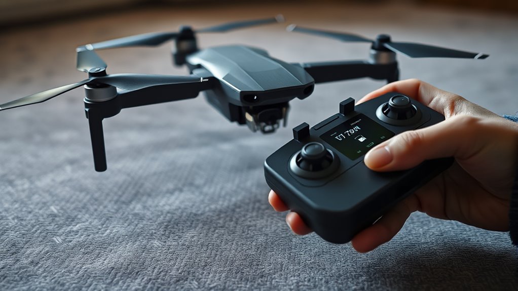 proper drone controller pairing