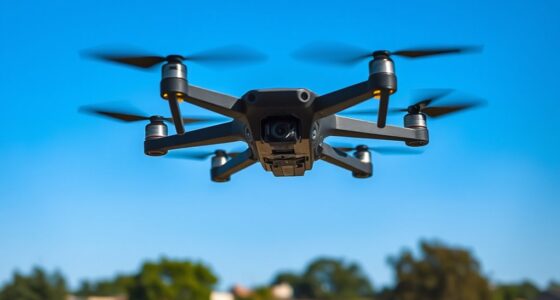 quadcopter flight technology mechanisms