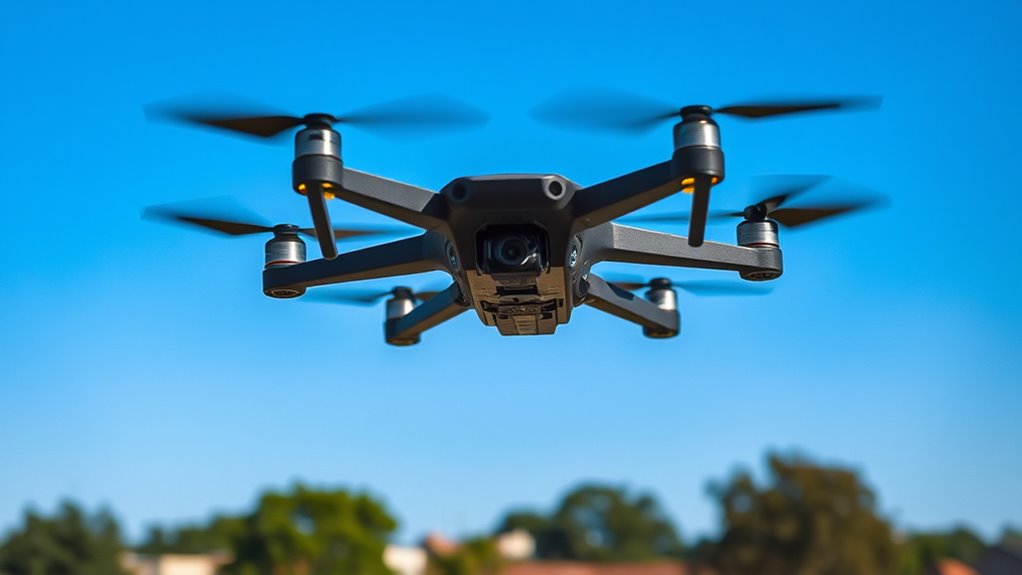 quadcopter flight technology mechanisms