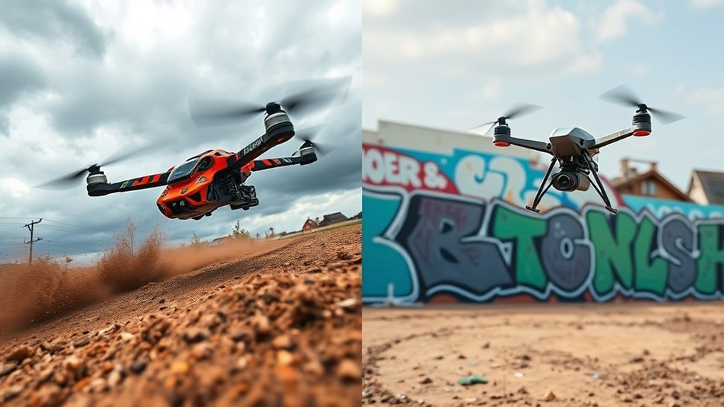 racing versus freestyle pilots