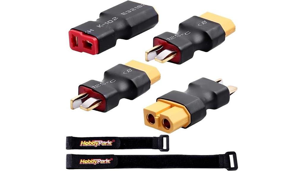 rc battery connector adapter