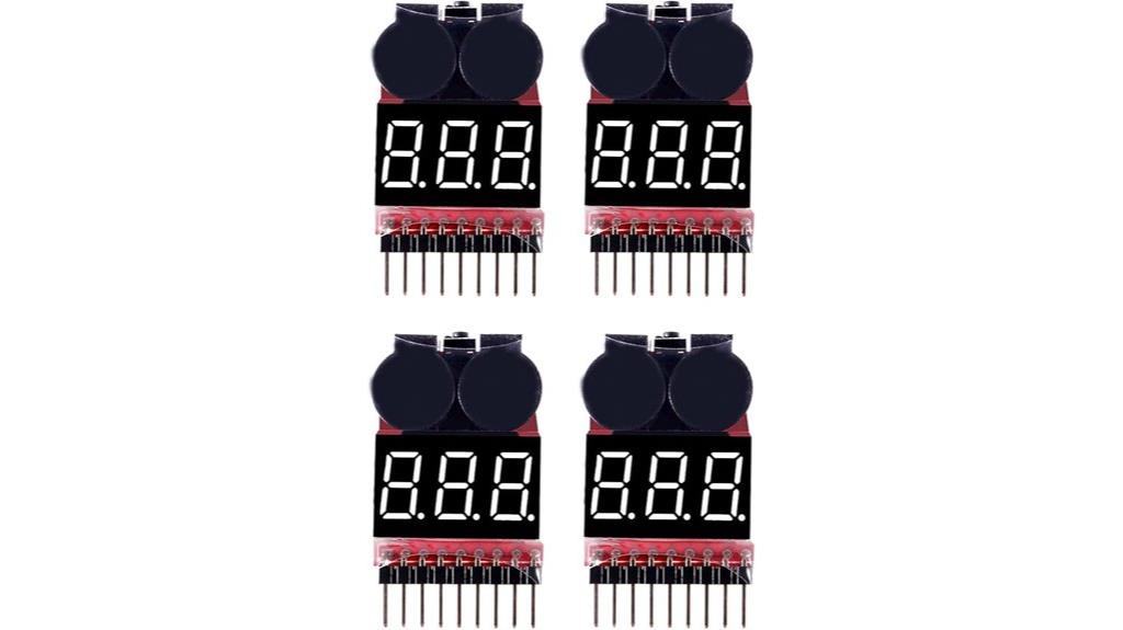 rc battery voltage detectors