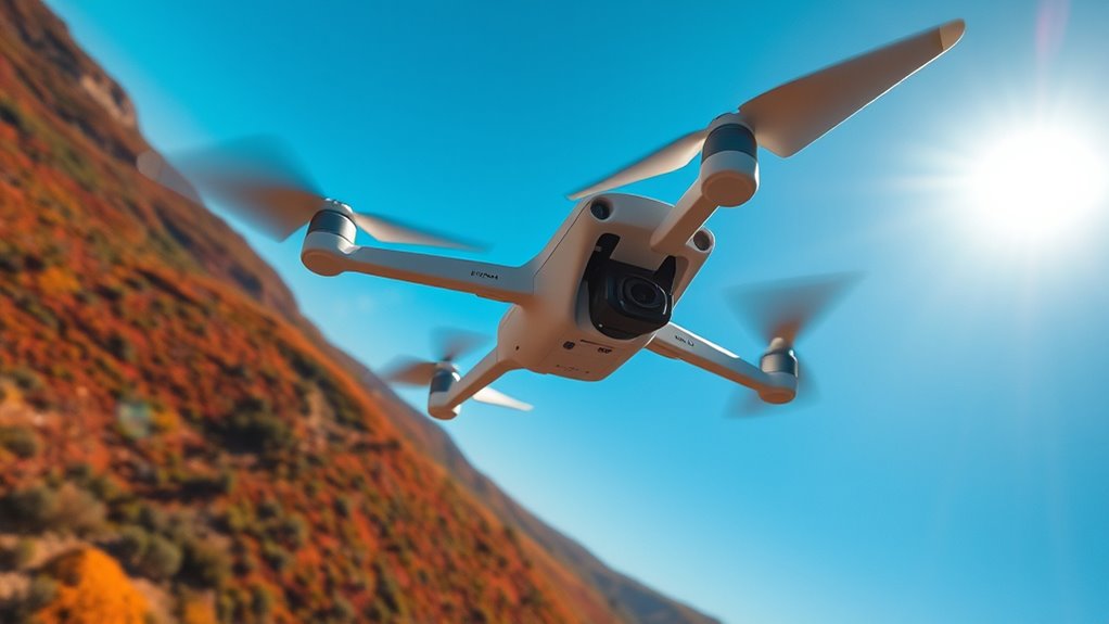 reduce drone photography reflections