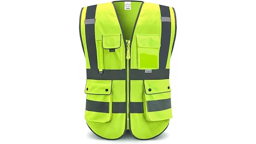reflective safety vest unisex