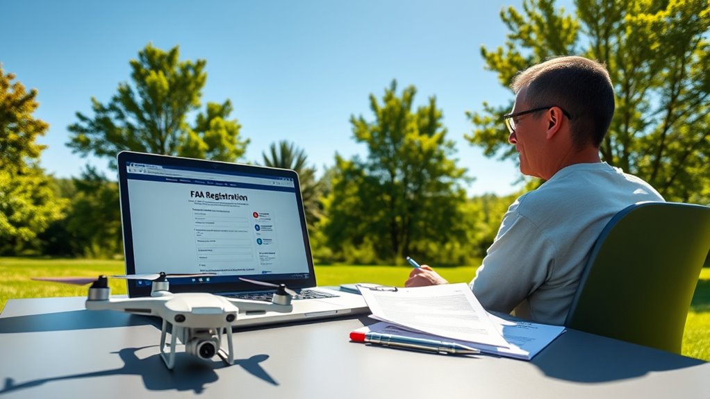 registering drones with faa