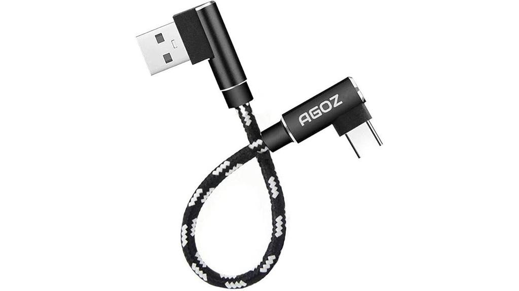 right angle usb cable