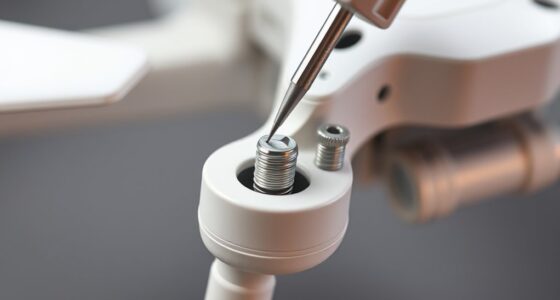 secure drone screw attachments