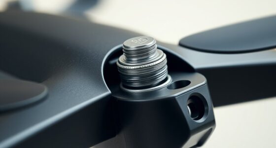 secure drone screws permanently