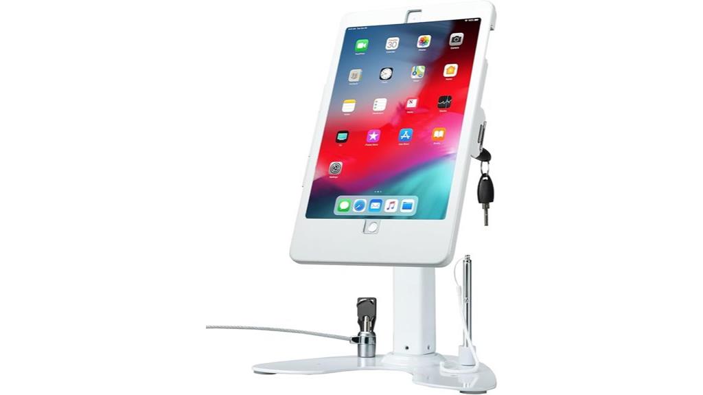 secure ipad kiosk stand
