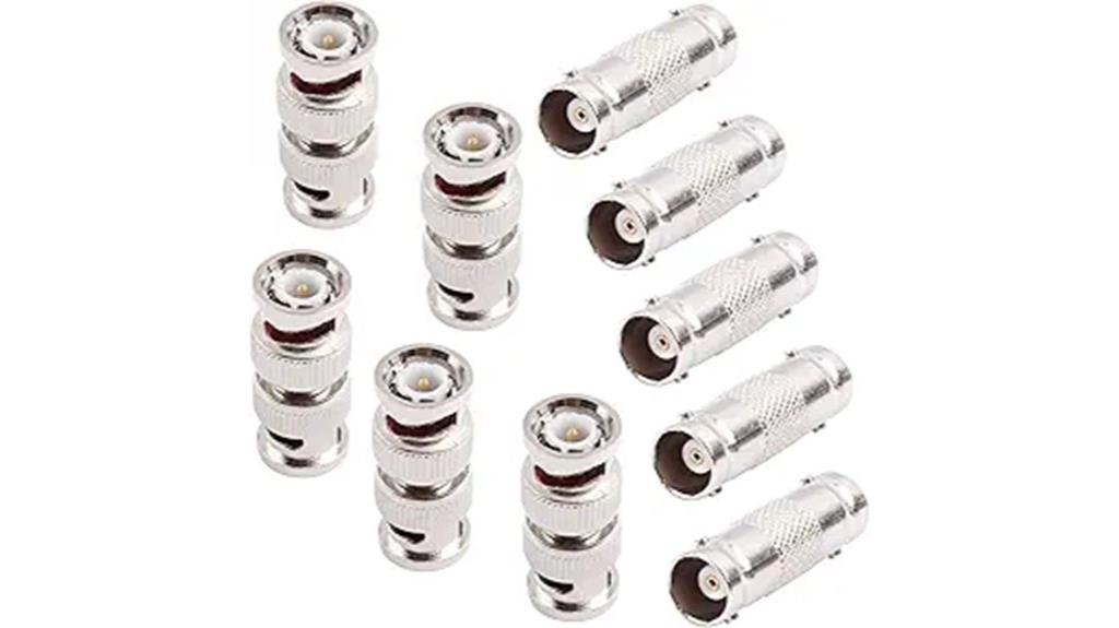 security camera bnc connectors