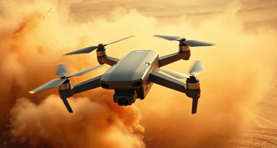 shielding drone from debris