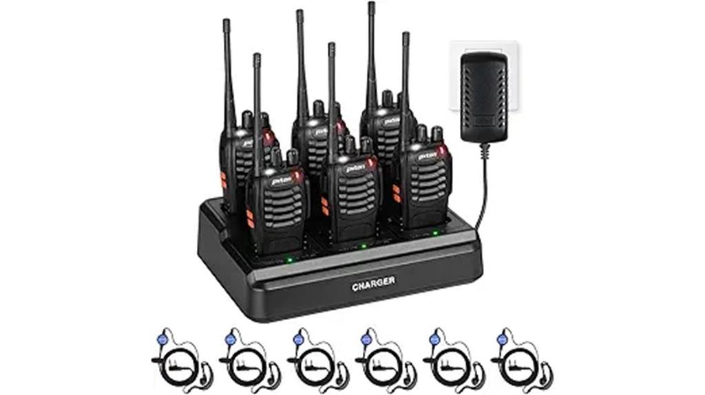 six pack adult walkie talkies