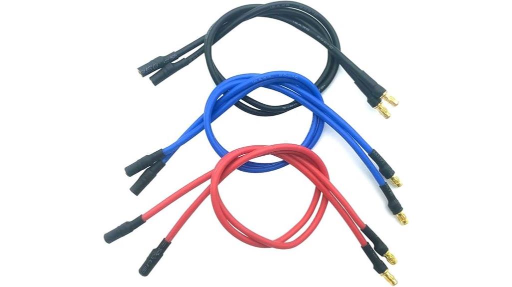 six pack rc connector cables