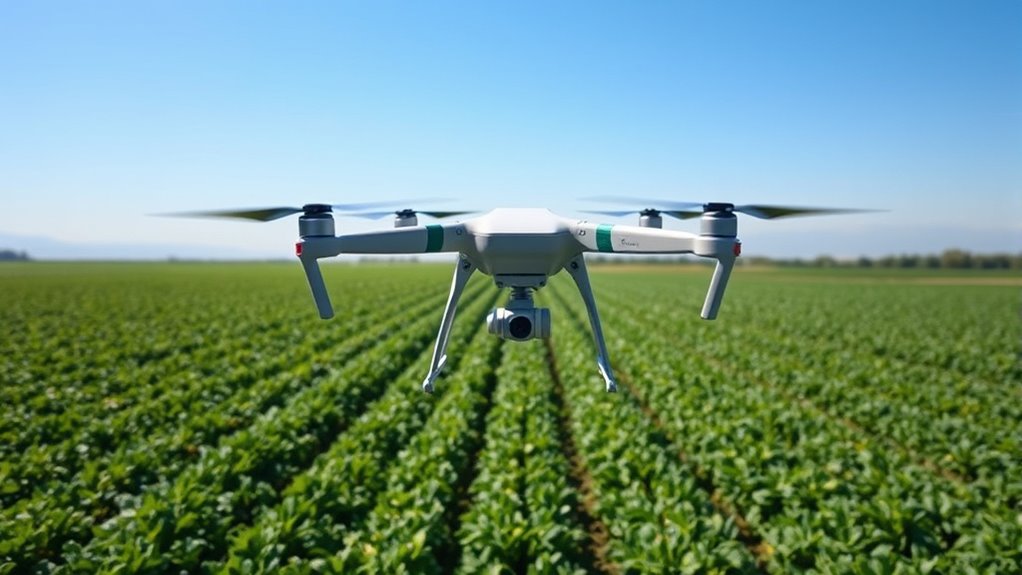 smart drone crop monitoring