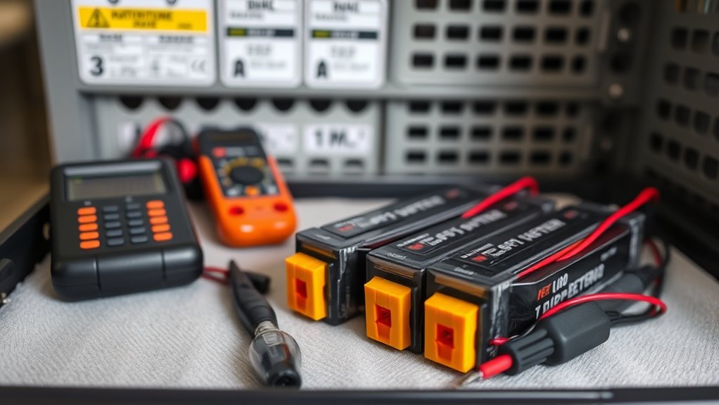 store batteries safely properly