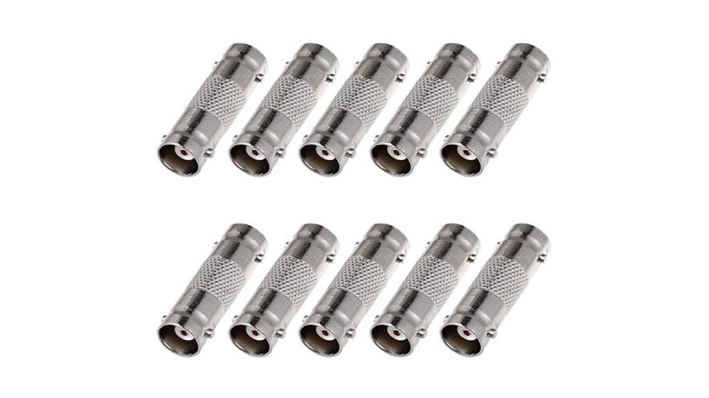 ten bnc female connectors