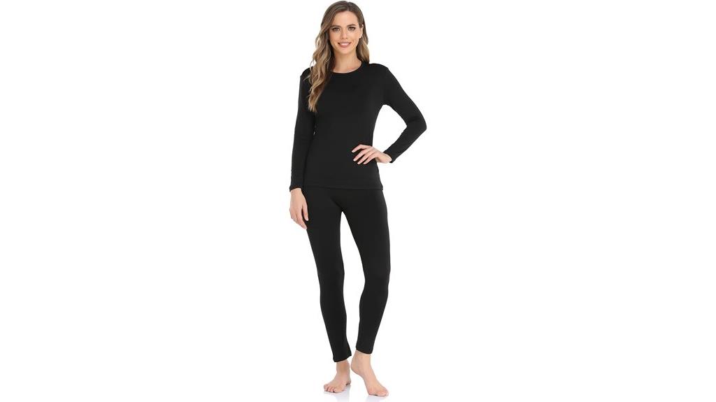thermal fleece lined long johns