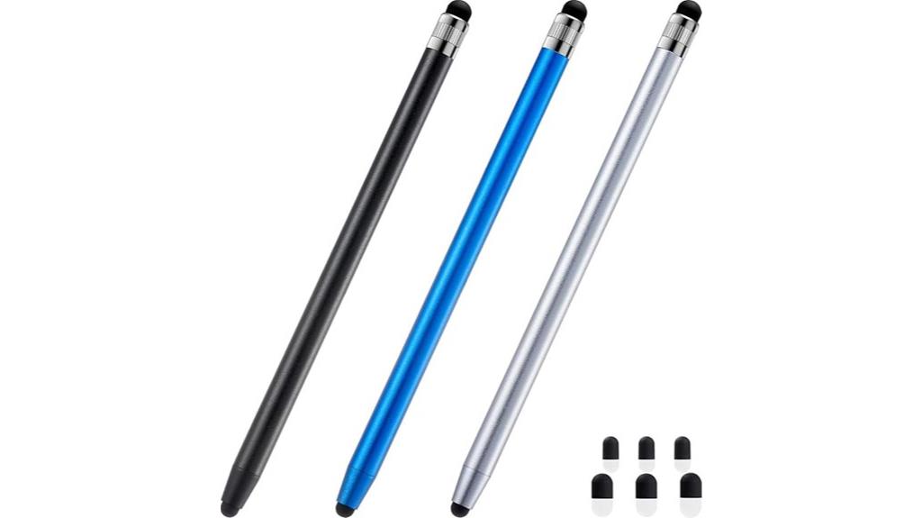 three pack stylus pens