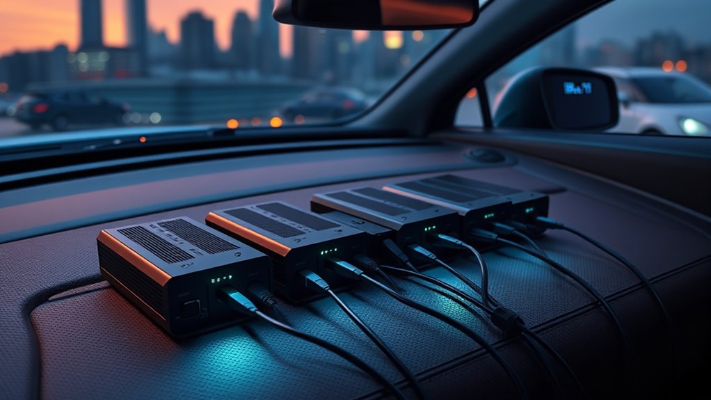 top car drone chargers