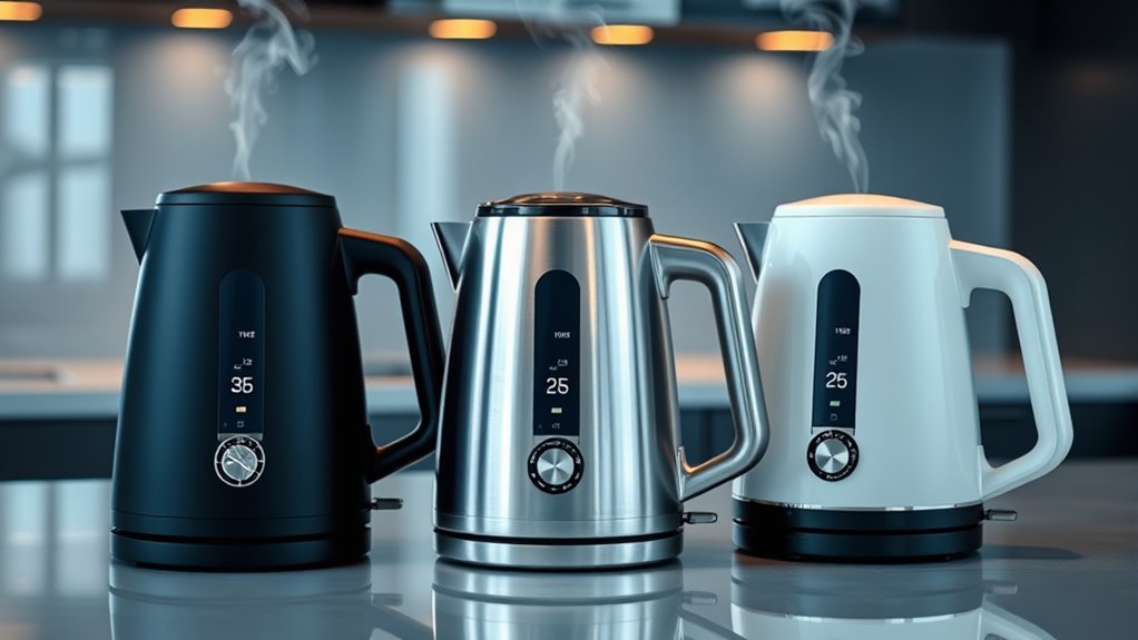 top electric kettles with temp